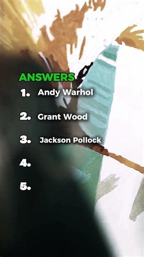 American Artists Quiz 🎨 Art Legends Challenge 🧠 || #triviaquiz #artquiz #artistsquiz