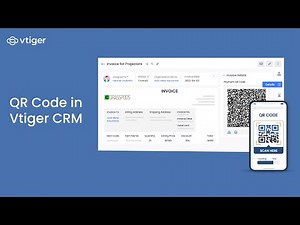 QR Code in Vtiger CRM