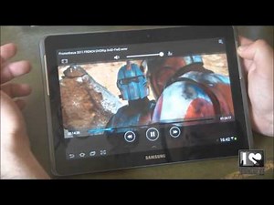 Test tablette Samsung Galaxy Tab 2 10.1 - Multimédia (audio/vidéo/eBook/surf)