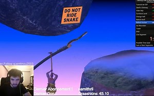 【Getting Over It】花式速通之Snake% in 3:43