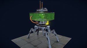 Mecha Alien Robot 28 - Buy Royalty Free 3D model by Chirag (@chiraghirani)