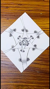 191K views · 1.6K reactions | Amazing And Relaxing Triploded Tangle By Brain G Baptista | Drawing Tutorial For Beginners #zentangle #doodle #zendoodle #zenart #triploded #art #mindfulart #trending #viralpost #fbpage #easyart | Easy Art | Facebook