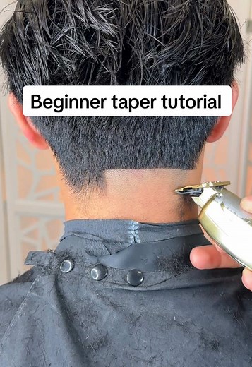 Beginner Taper Tutorial: Blowout with Low Fade