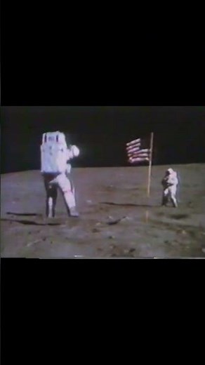 Astronaut Jumps on the Moon | Apollo 16 Real Footage 🌕