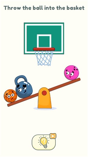 Dop 2 ( Delete One Part ) Throw The Ball Into The Basket Level-79 #game #short #viral