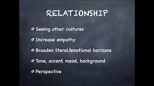 Why Learn Spanish ... Relationship