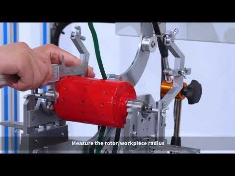 Horizontal Balancing Machine PHQ 16FA Step 2，System Settings