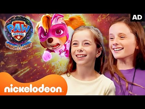 PAW Patrol: The Mighty Movie Cast Help @TheMcFiveCircus Stop Meteors! | Nickelodeon