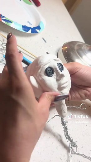 Making my own Coraline doll
