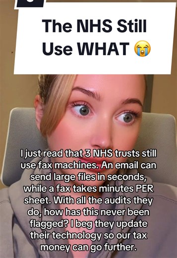 NHS Still Using Fax Machines in 2023