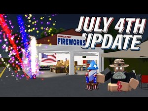 GREENVILLE 4TH OF JULY UPDATE!!!! (LIMITED FIREWORKS + STORE) || ROBLOX - Greenville