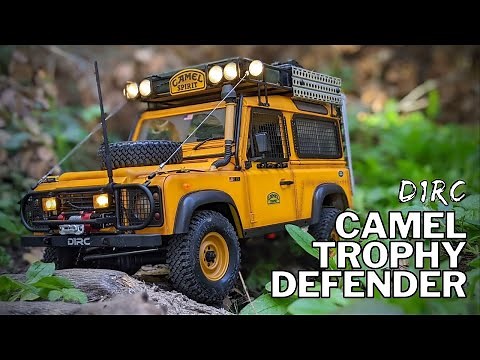INSANELY Detailed RC D90 Defender: D1RC Camel Trophy Edition