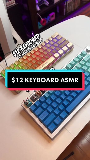 Ultimate Gaming Setup with ASMR Keyboard Sounds