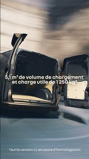 nouveau #Renault #Trafic #Van #ETech #électrique, référence des fourgons légers nouvelle génération