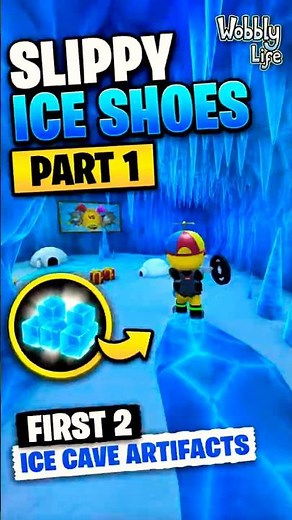 How to Get Slippy Ice Block Shoes in Wobbly Life | Part 1