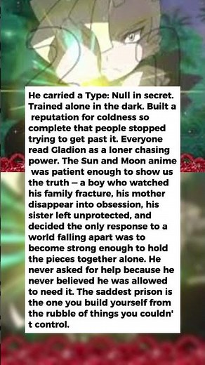 Gladion Left Home to Get Stronger and What He Was Really Running From Was Grief