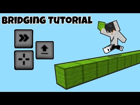 Minecraft Bridging Tutorial For Mobile Beginners