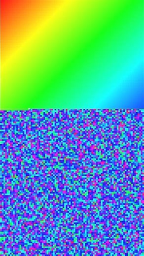 pixel chaos becomes art #satisfying #shorts #aesthetic