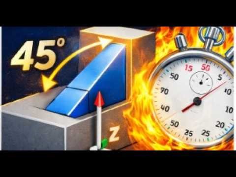 Easy How To Extrude at an Angle in Fusion 360 | Change Line Angle Fast