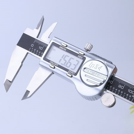 Jinsinto Digital Vernier Caliper, 150mm/6" Electronic Stainless Steel Vernier Caliper IP54 Waterproof with LCD Display mm/inch/fraction Conversion - Walmart.ca