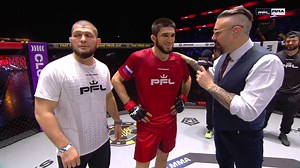Amru Magomedov defeats Kolton Englund by TKO in the first round. #RoadToDubai | LIVE NOW | 📺Streaming on the ESPN App: pfl.info/espnapp | PFL MMA