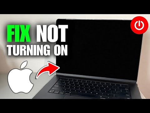 How To Fix MacBook Not Turning On Black Screen