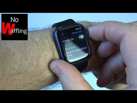 How to have display always ON or OFF on Apple Watch - Beginners guide