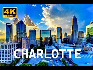 Beauty of Downtown Charlotte, North Carolina USA in 4K| World in 4K