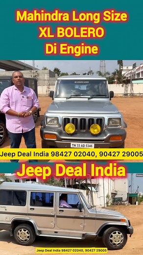 1.6K reactions · 46 shares | Mahindra Long Size XL BOLERO jeep Call...