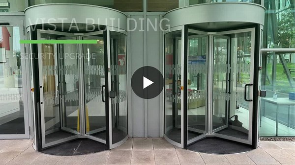 #boonedam #revolvingdoor #security #entrancesolution #swipeaccess #tourlock #antitailgate #retrofit | Dean Fitzpatrick