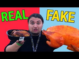 REAL vs FAKE Turkey Taste Test