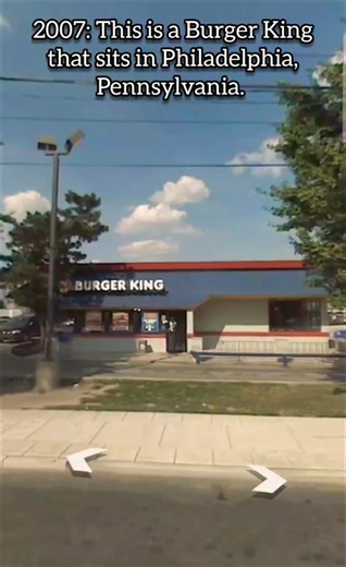 This ABANDONED Burger King 🍔🤴 in Philadelphia, Pennsylvania CAME BACK! 😃🔥 #shorts