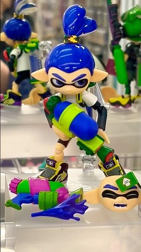 Figma - Splatoon figure display フィグマ - スプラトゥーン フィギュア展示