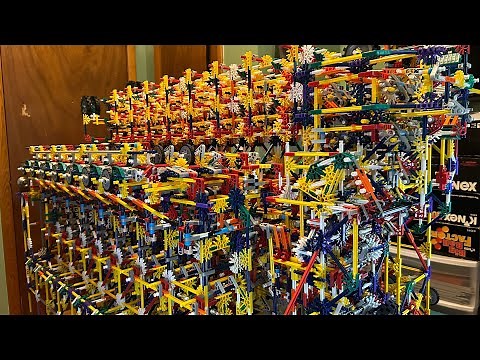 Knex 8-bit Mechanical Computer - Update 2: Registers, RAM, and Data Transfer