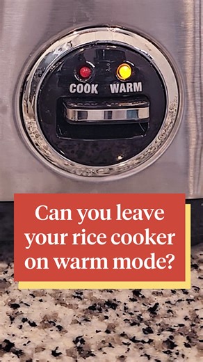 Can you leave rice in the rice cooker on warm mode? As long as your rice cooker reaches this specific temperature, you should be safe. | Center for Science in the Public Interest (CSPI)