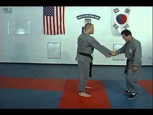 Hapkido Cross Hand Wrist Grab Techniques 5 thru 8 by Ji Han Jae
