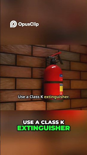 NEVER Use Water on Grease Fires! Kitchen Safety Explained