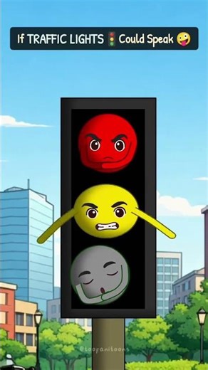 Traffic Signal🚦Warning #cartoon #funny #2danimation #story