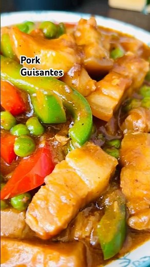 Pork Guisantes Recipe #porkguisantes #porkguisado #ginisangbaboy #filipinorecipe #filipinofood #fyp