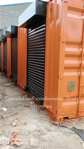 Container Mall Transformation: Affordable Shopping Experience