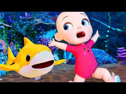 Baby Shark Dance 🦈 Sing Along & Dance | Shark Family Song for Toddlers | Kids Songs #kidssongs