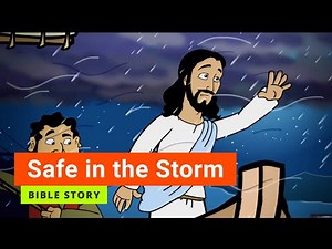Bible story "Safe in the Storm" | Primary Year D Quarter 1 Episode 7 | Gracelink