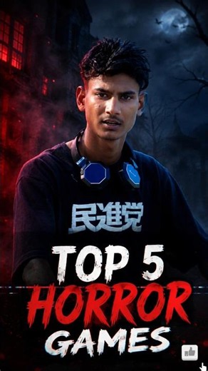 🔥 Top 5 Horror Games That Will Terrify You! 😱👻 #Shorts#gaming #gameplay