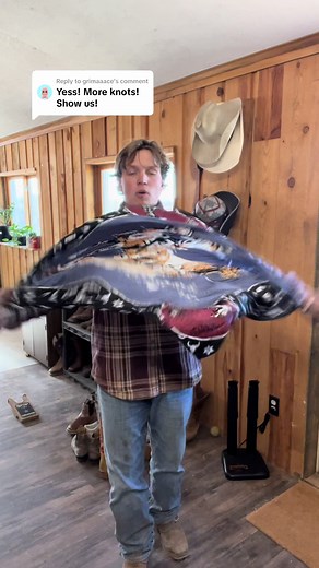 Wild Rags Tutorial and Square Knot Wild Rag on Horseback