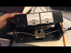 SWR & Power Meter Dual Face DIY