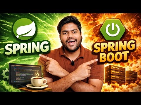 Spring vs Spring Boot Explain? Spring and Spring boot difference.