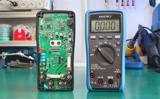 【评测】日置DT4215万用表开箱拆机深入评测
