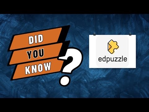 Dive into Edpuzzle: Add a QUIZ to a video!