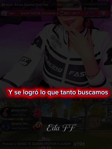 Nooo que emoción PATRÓN @L-G[A]NG 👹🔥🥷 @L-GANG 👹 CON LA PATRONA @MachikaYT una vez más la única siempre fue ella. 🥹👹 #freefire #ffamiestilo3 #lgang #machikayt #freefire