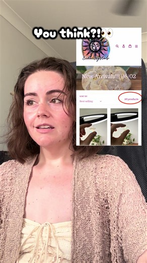 Such a different video, but why not?!😆🤷🏻‍♀️ 89 BRAND NEW Crystals have now been uploaded to the website 💗✨ #crystalsmallbusiness #crystals #crystalrestock #vlog #smallbusinessowner